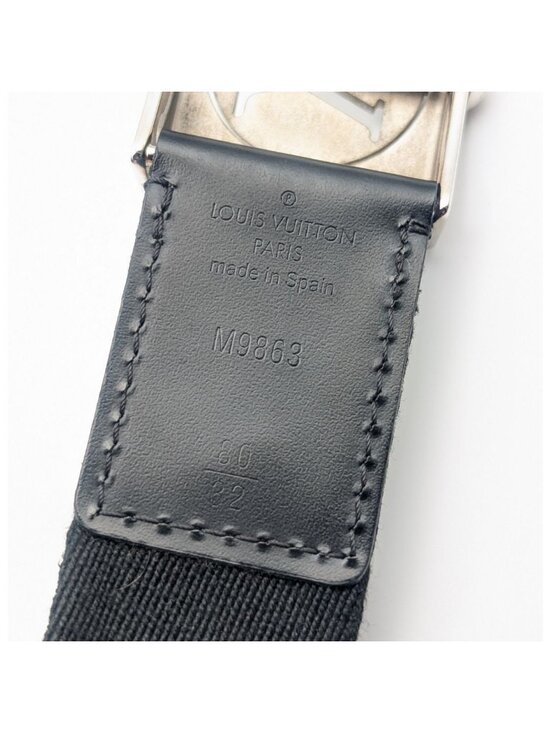 Louis Vuitton Ceinture Fortune Monogram Cotton Belt